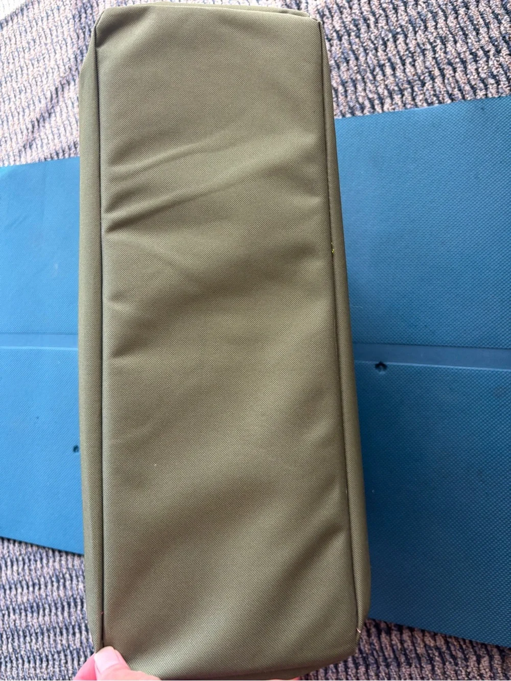 Trader Joe's Olive Green Reusable Grocery Tote Bag